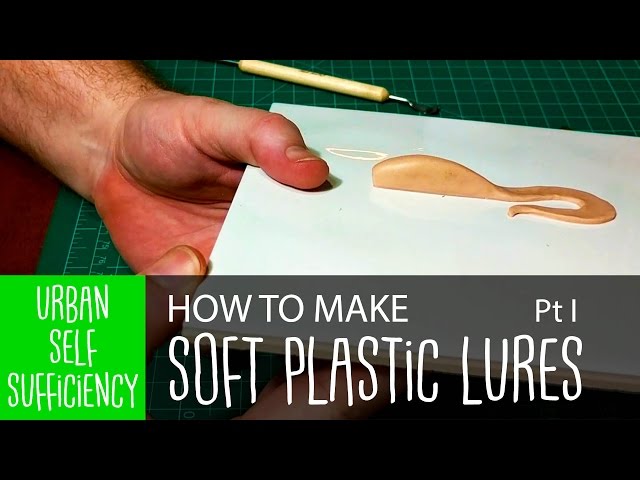 How to Make Soft Plastic Fishing Lures Part I // Making the Master 