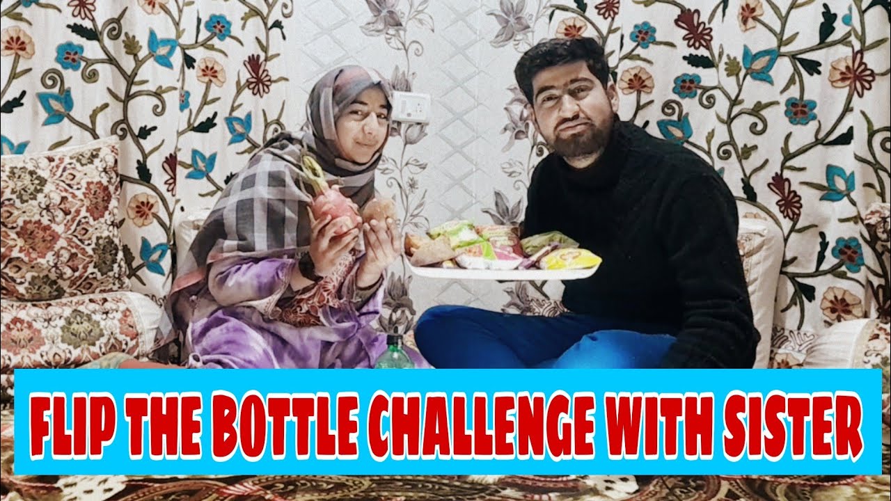 Rahil Bottle Flip The Bottle Challenge with Family || Rahil Zone - YouTube