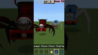 3D CHOO CHOO CHARLES VS CURSED THOMAS EXE IN MINECRAFT #minecraftpe #minecraft