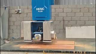 Hualong HKNC-560PLUS 5+1 Axis CNC Bridge Saw | Italian ESA System Marble & Quartz Countertop Machine