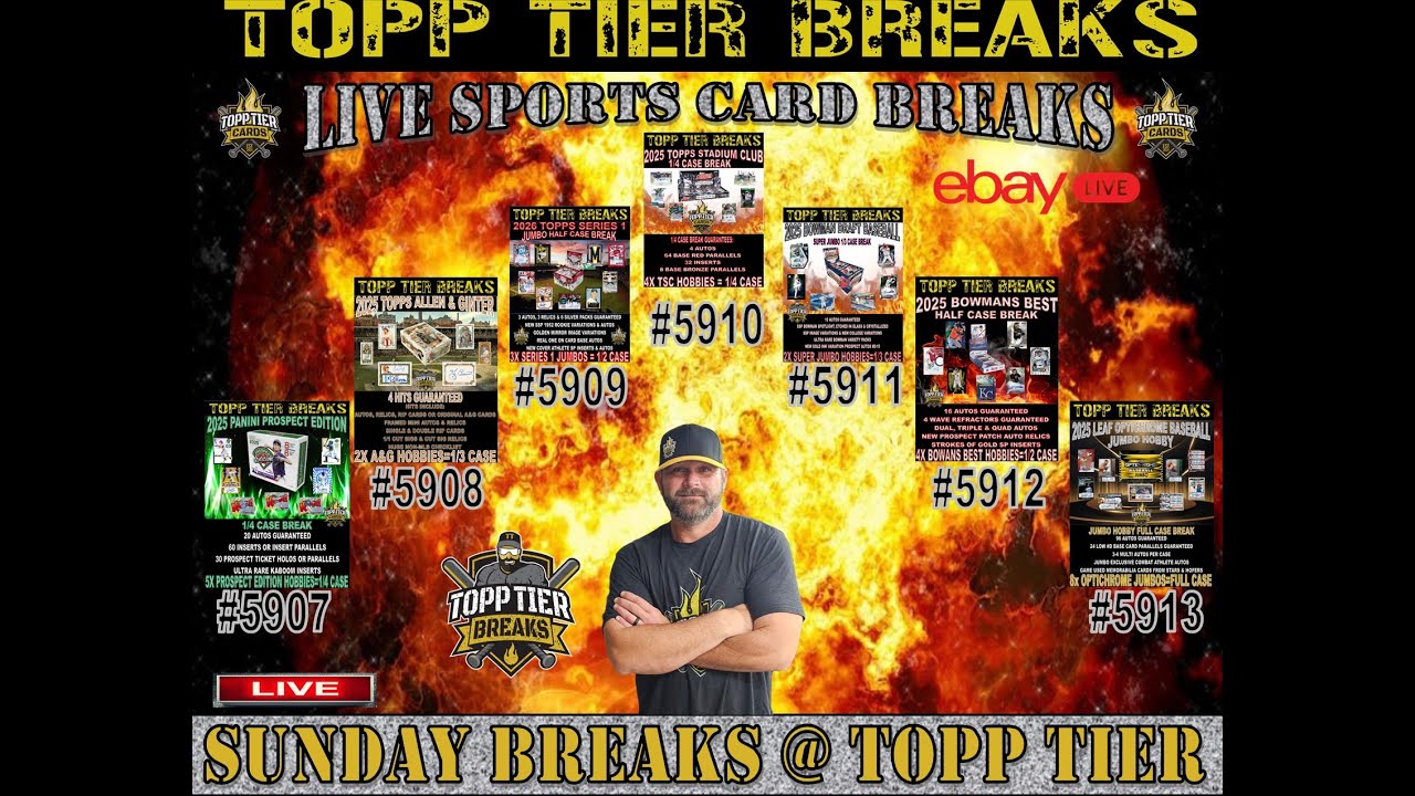 FRIDAY NIGHT BREAKS - 2025 BOWMANS BEST, 2025 BOWMAN DRAFT, 2026 TOPPS SERIES 1, 2025 A&G AND MORE!