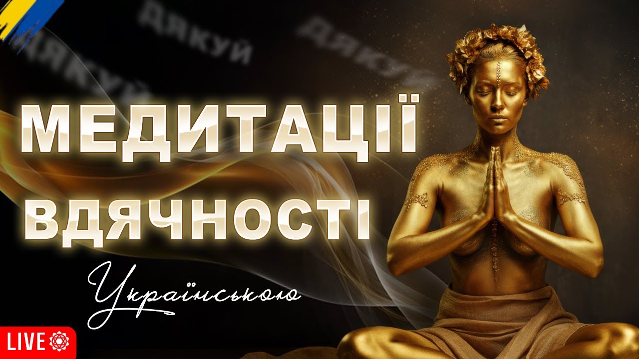 Медитація вдячності 🇺🇦🙏🏻| Високі вібрації вдячності | Зміни своє життя на краще