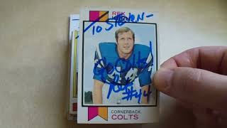 TTM Recap 334 with 44 Autographs from 14 People RIP Maz Football Card Heavy Bob Lilly Signed Cards