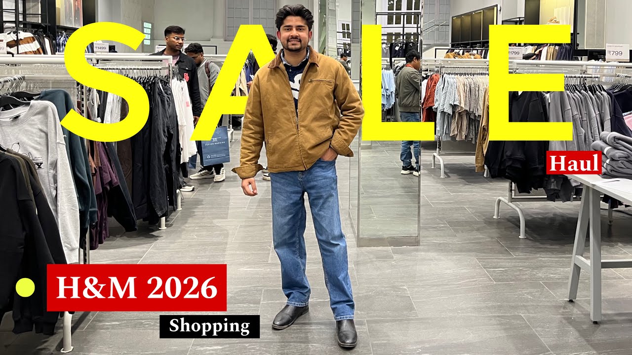 H&M Winter Sale 2026 | H&M Winter Sale Haul For Men | H&M Winter Collection Men’s 2026 | Fashion