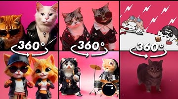 360º VR ROSÉ & Bruno Mars - APT / All Cat Version