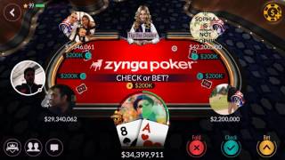 Zynga poker – texas holdem - recorded with google play games on
android