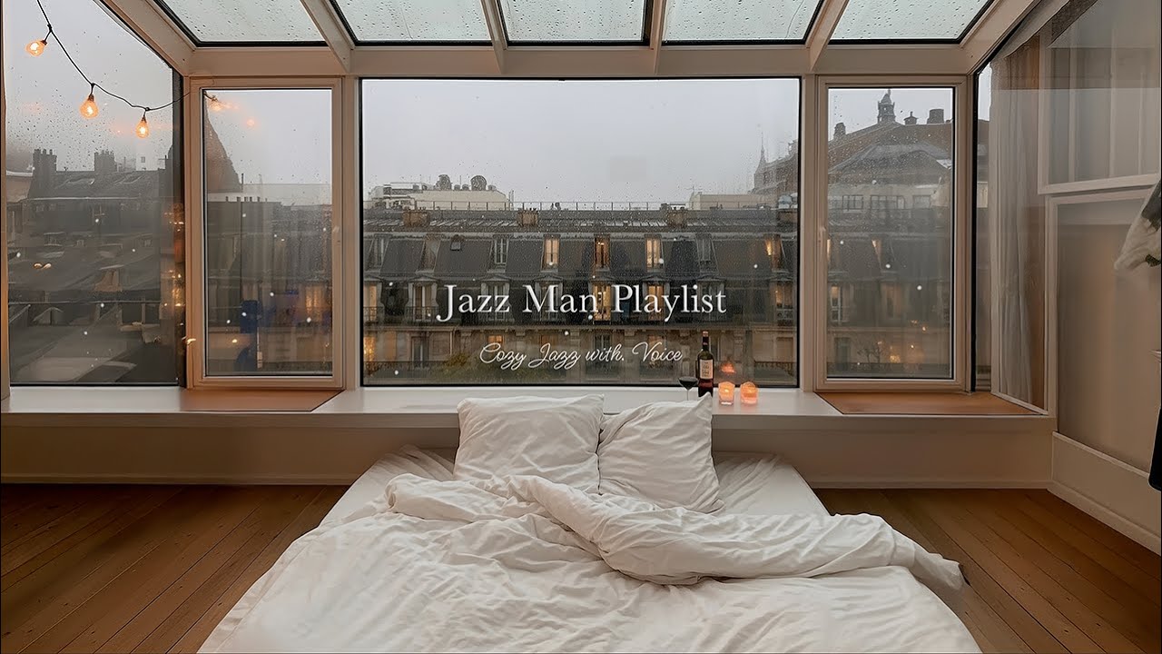 눈 내리는 창가, 이불 속에서 즐기는 나른한 빈티지 재즈 | Snowy Day Jazz