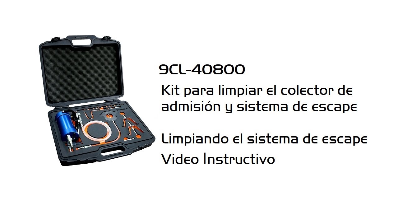 Limpiando el sistema de escape DPF/FAP en un BMW con 9CL-40800