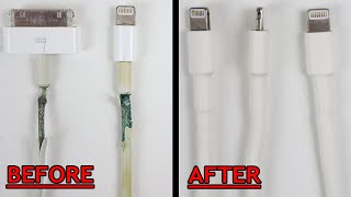 : Repairing Apple's Notorious iPhone Cables for $8! - Save $$