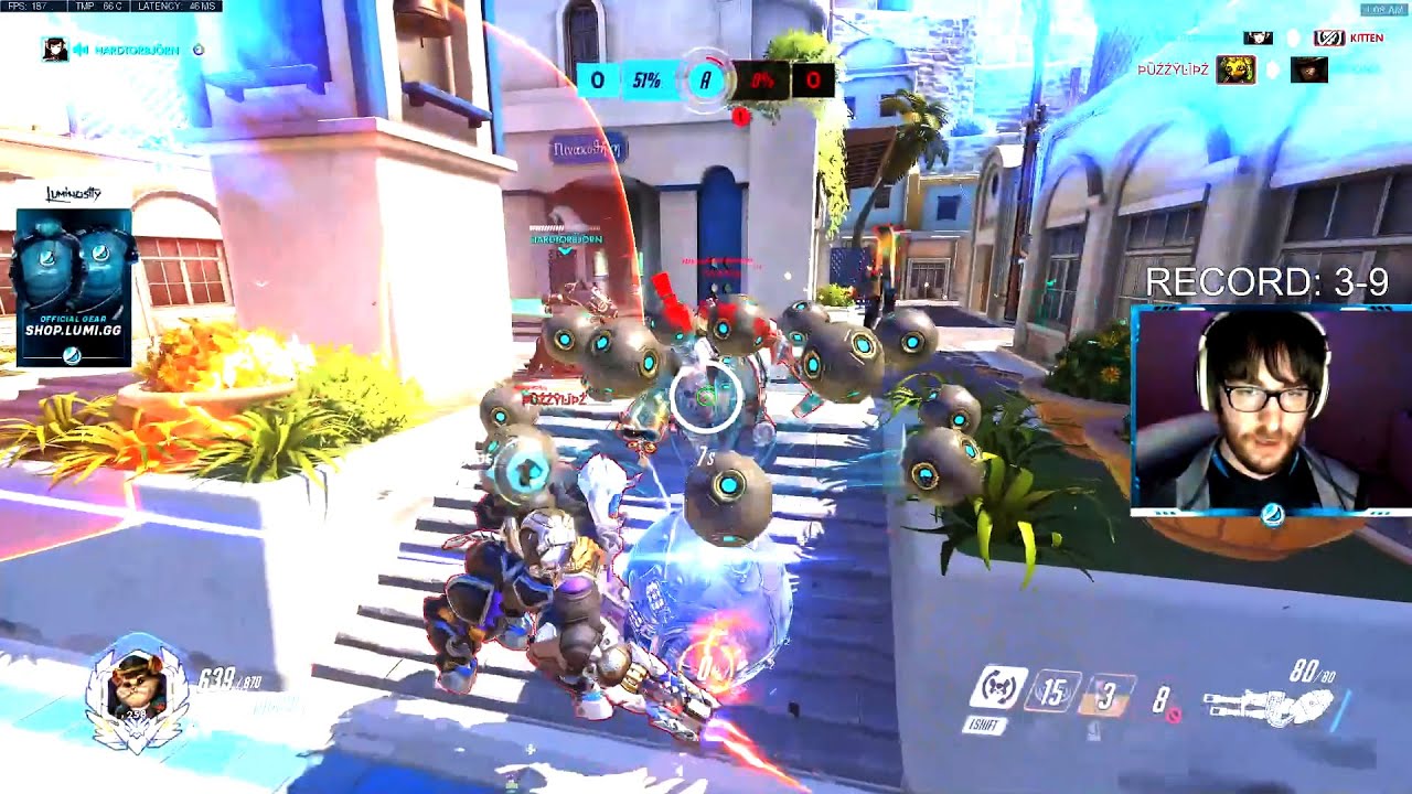 Harbleu Best Hammond in the world - 35 elims! [ Overwatch Season 28 Top 500 ]