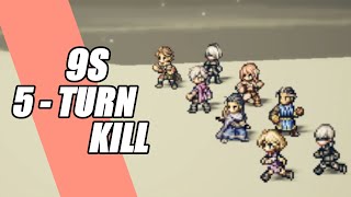 9S 5-Turn Kill | Octopath Traveler CoTC