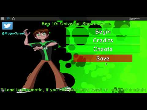 roblox ben 10 universal showdown robuxycim