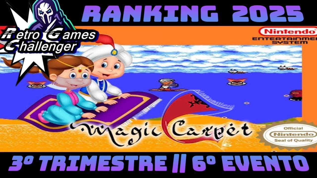 Desafio Retro Games Challenger - Magic Carpet 1001 - NES
