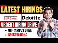 Biggest Hirings | S&P , Iris | Off Campus Drives Announced | 2025, 2024 Batch Hiring | Freshers