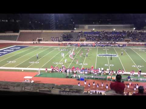 Tivy Antlers playoff football vs San Antonio Jefferson