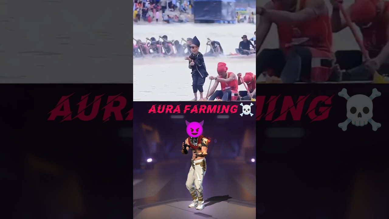 VIDEO || FREE FIRE|| AURA FARMING||😈☠️
