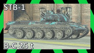 B-C 25 t, STB-1 | Реплеи | WoT Blitz | Tanks Blitz
