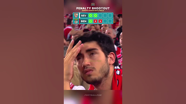 Sevilla vs Benfica 🔥 Penalty Shootout | Europa League 2014 | Finals