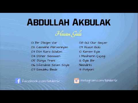 Abdullah Akbulak - Efendime Selam Söyle [2015 Yeni Albüm] (Hüzün Gülü) | Yeni ilahi 2015 dinle