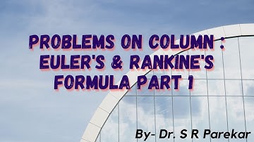 Problems on column : Euler