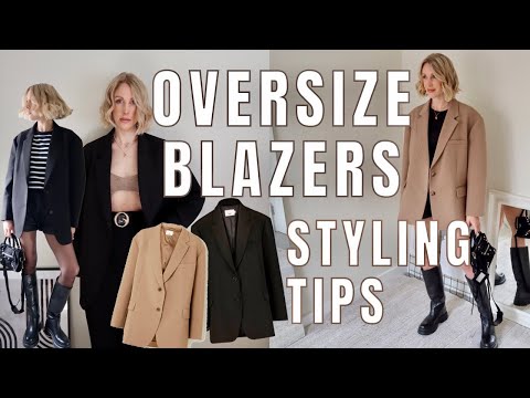 How To Style an Oversized Blazer & Look Put Together | Chic Neutral Outfits