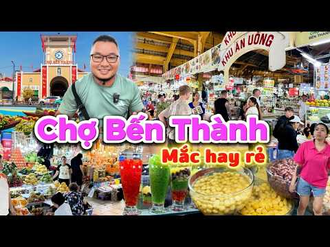 1289. Sài Gòn - Chi tiết giá cả món ăn bên trong nhà lồng chợ Bến Thành sẽ làm khách bất ngờ