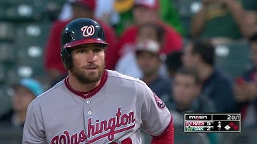 WSH@OAK: Murphy lines an RBI single to center field