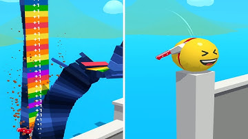 SLICE IT ALL! ALL LEVELS GAMEPLAY IOS, ANDROID FREE GAMES