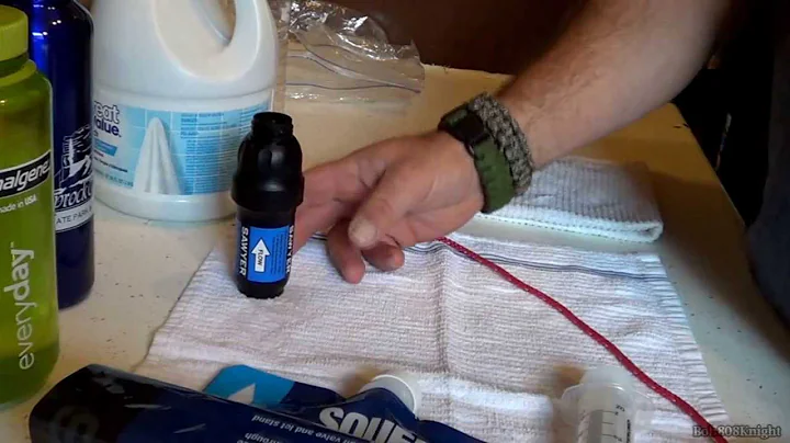 Ultimate Guide to Cleaning and Maintaining Your Sawyer Squeeze Filter