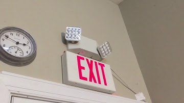Exit Sign Setup 13
