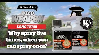 Kiwicare Weed Weapon Long Term 2025
