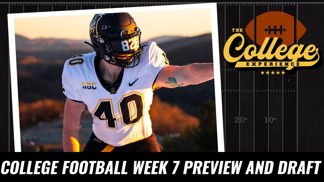 College Football 2023 Week 7 Preview & Draft | The College Football ...