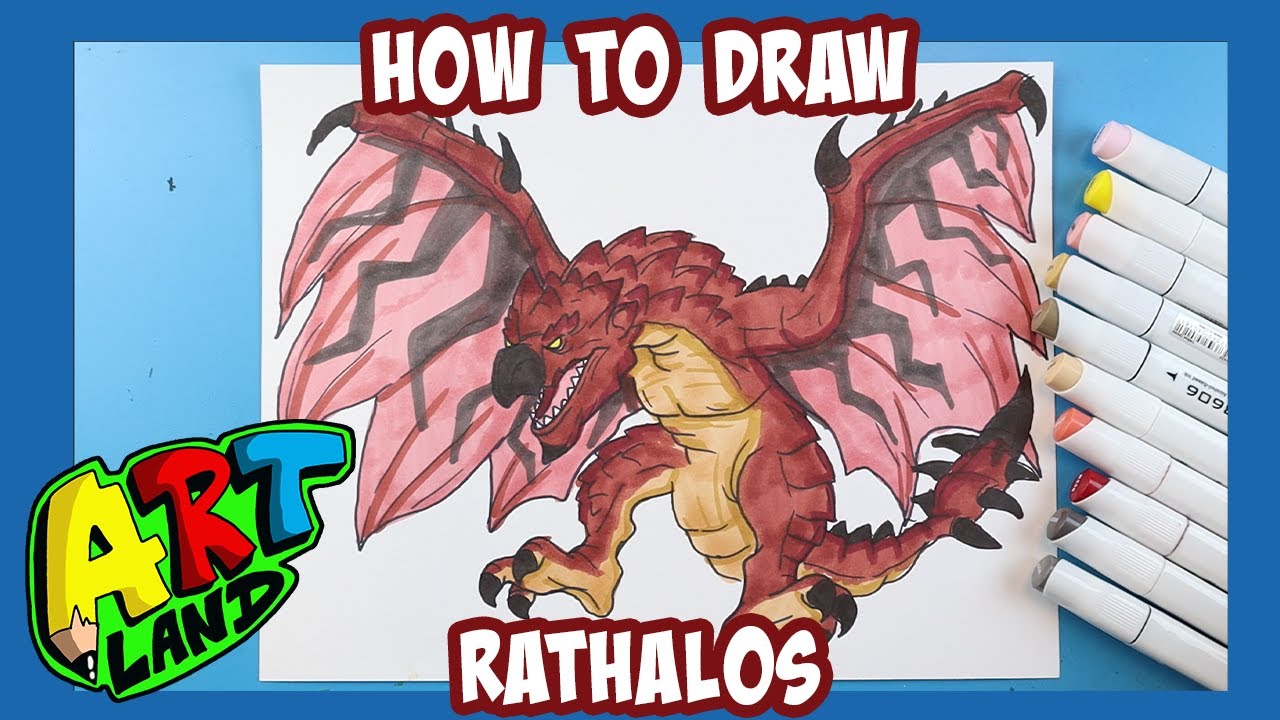 Rathalos drawing