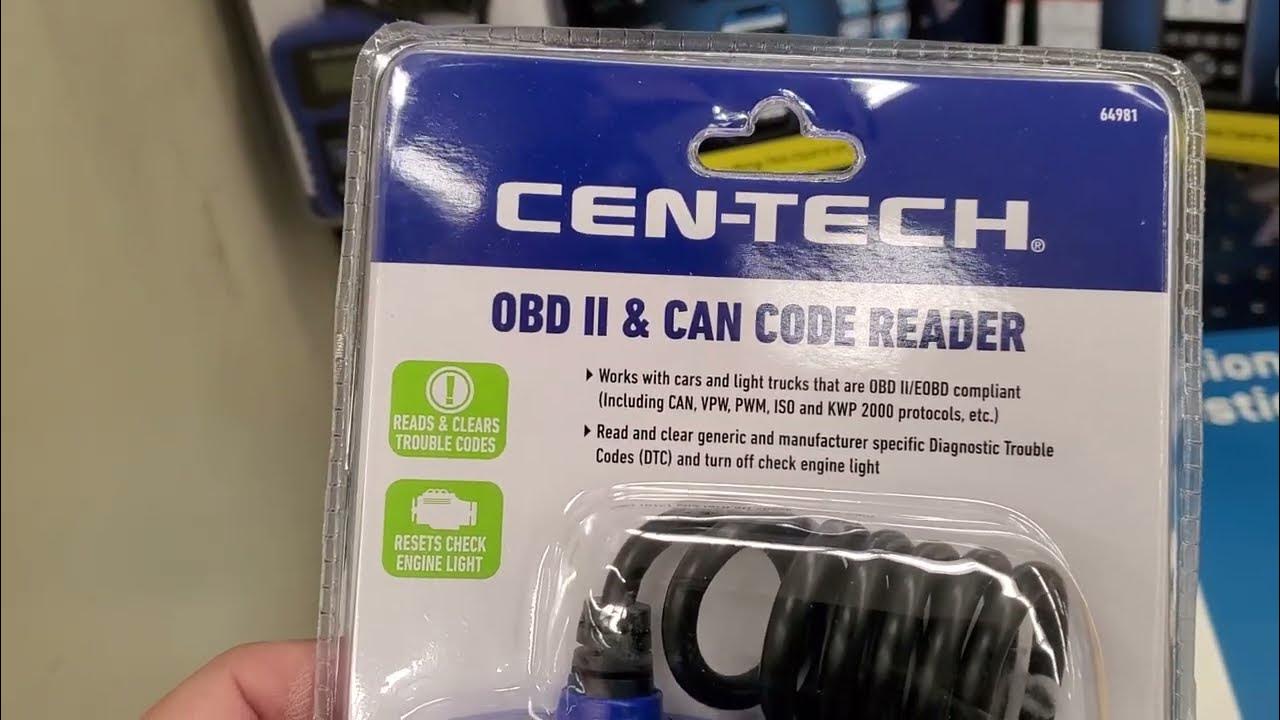 REVIEW- HARBOR FREIGHT CEN-TECH OBD II Code Reader 39.99- IS IT WORTH