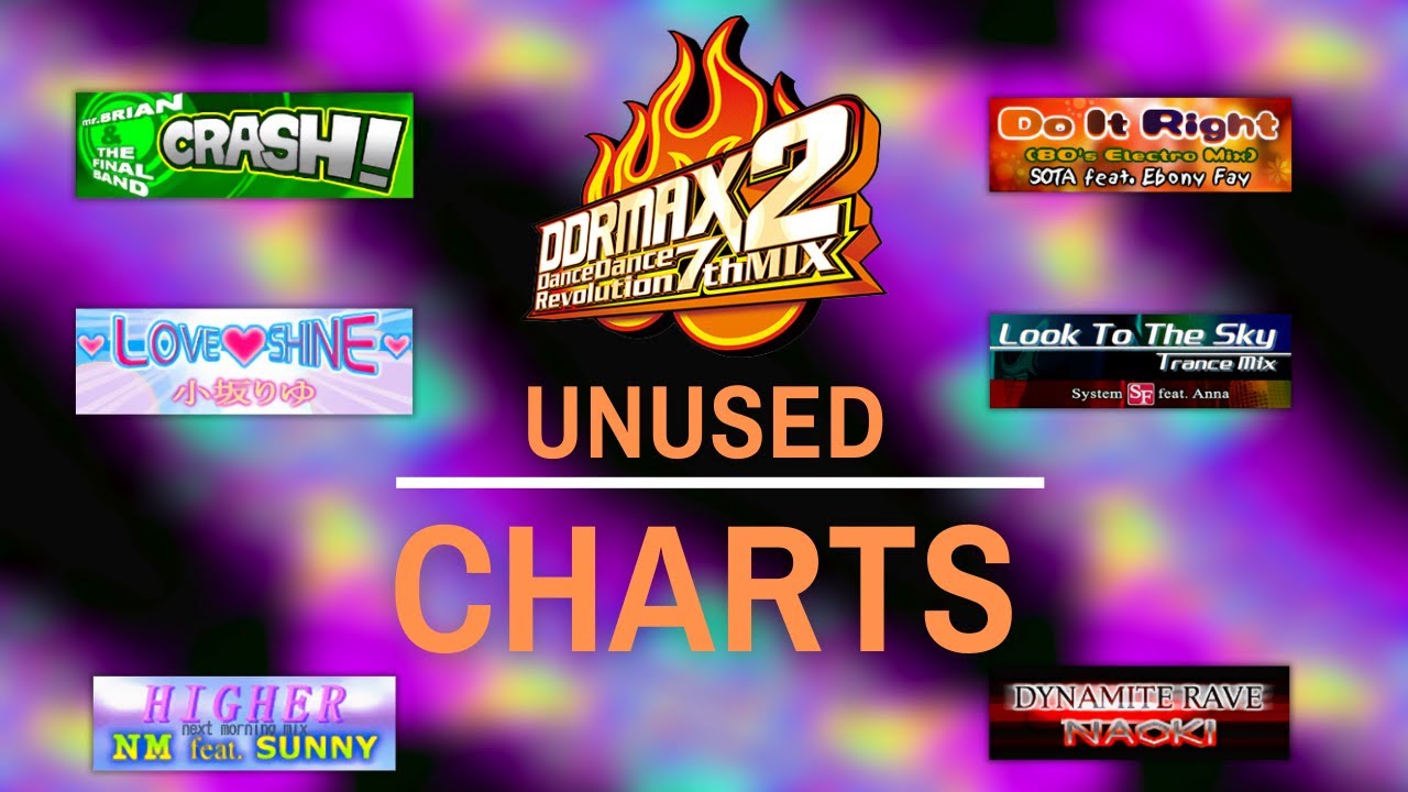 Hidden Charts in DDR MAX 2 (JP PS2)