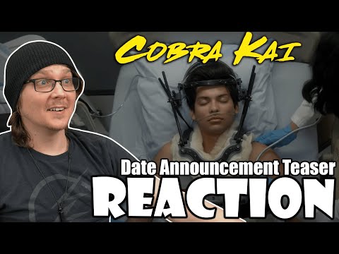 COBRA KAI - Season 3 - Date Announcement Teaser Reaction!