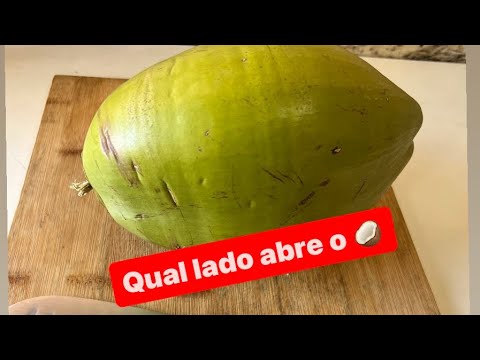 Como Cortar Coco Verde