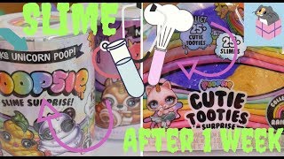 Mixing Together ALL My POOPSIE SLIME SURPRISES | Slime Experiment Science One Week Later screenshot 2