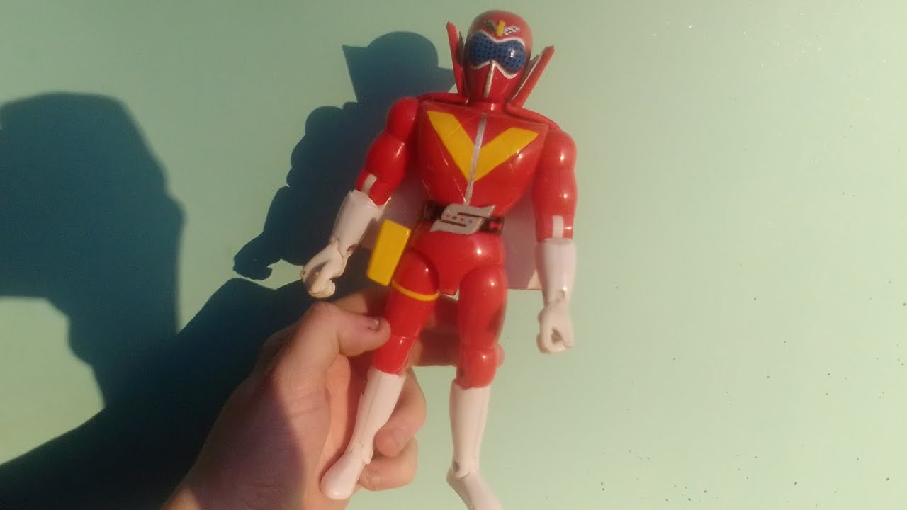 8 inch Custom Goranger Red Ranger - YouTube