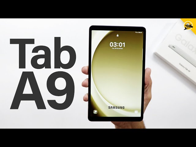 Samsung Galaxy Tab A9  Unboxing and First Impressions 