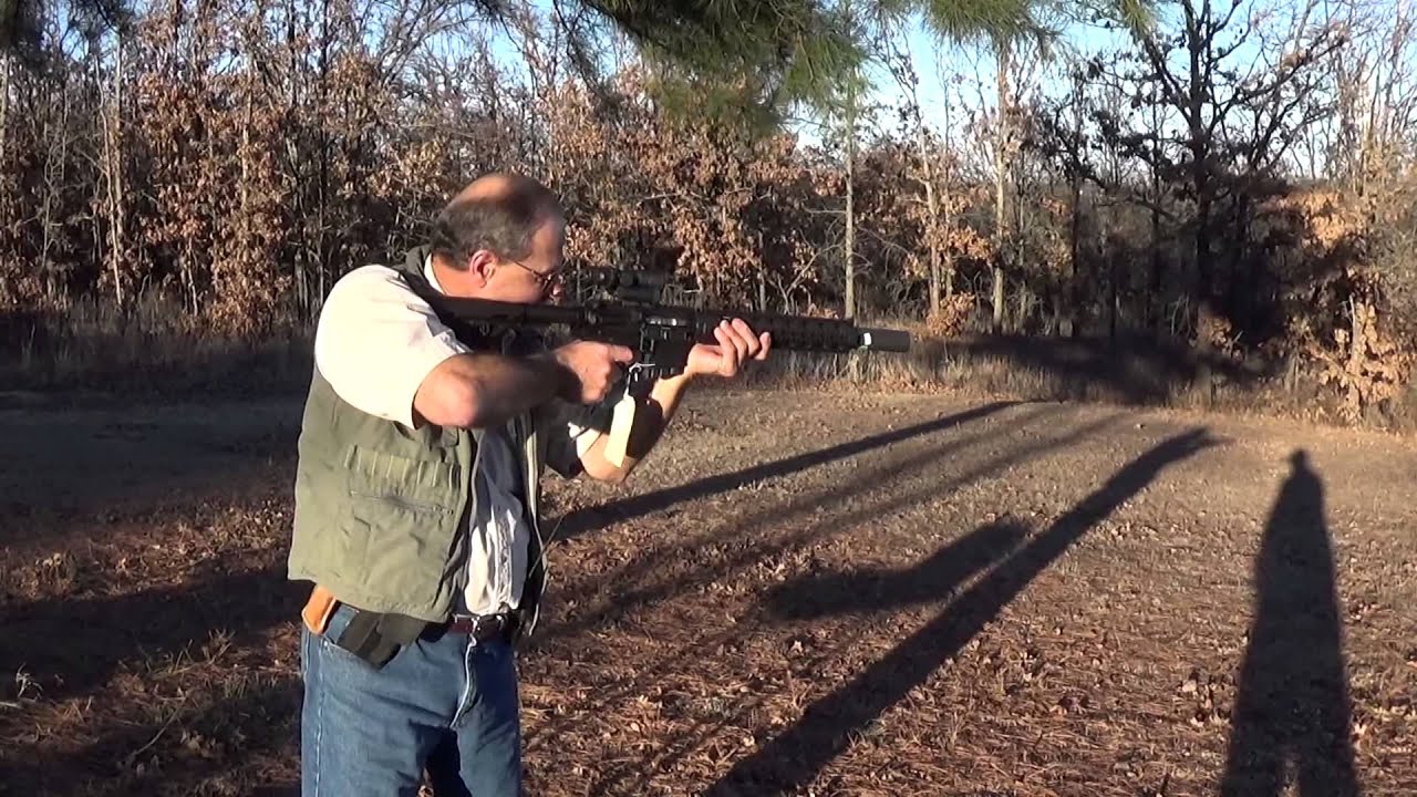 Rocky Test Firing the Liberty Suppressors Leonidas - YouTube