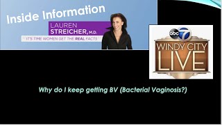 Why do I keep getting BV? (bacterial vaginosis)