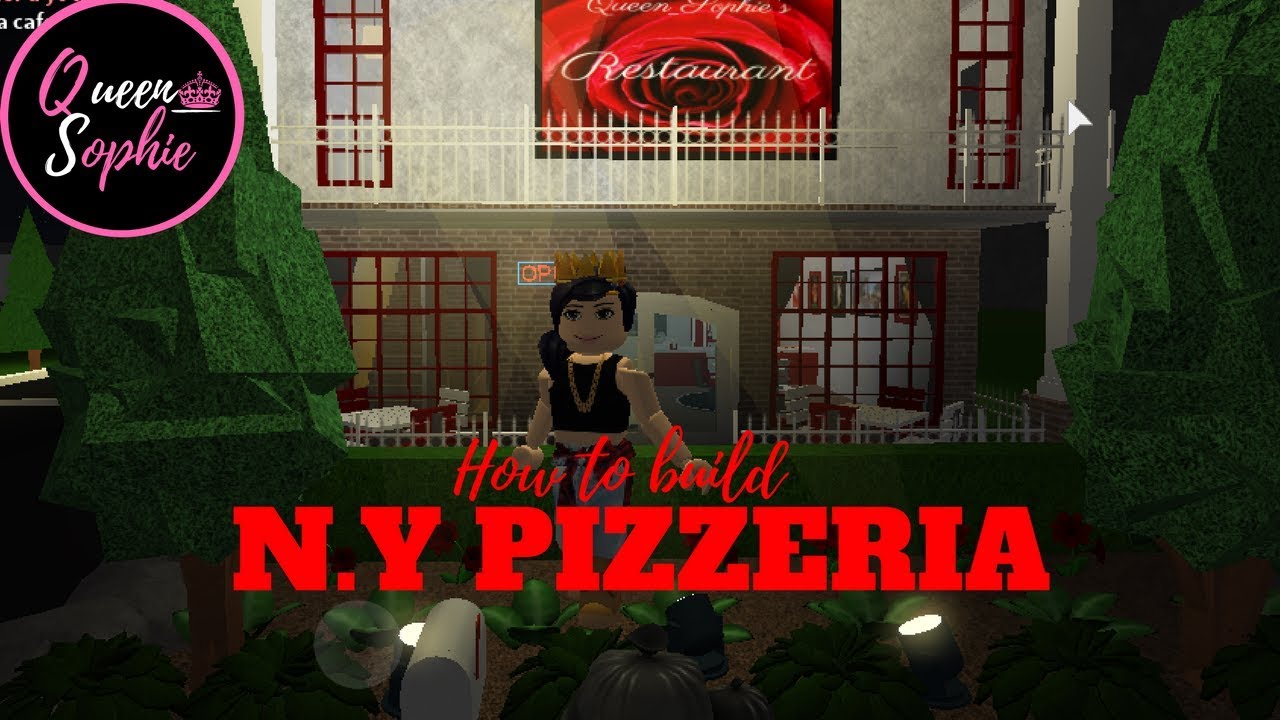 Let S Build Bloxburg A Restaurant Pizzeria Youtube
