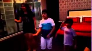JM IBANEZ, GELA ATAYDE & XAVI ATAYDE dancing Beauty and a Beat Wealth