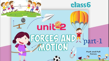 6th science unit-2|Force and motion/part 1