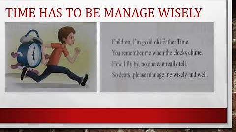 5th std Moral science Lesson 1 Valve of time (part 1)