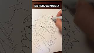 Drawing HAWKS from MY HERO ACADEMIA#hawks #myheroacademia
