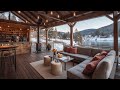 Morning ☕ Slow Snow & Smooth Jazz Music for Deep Work, Study & Focus