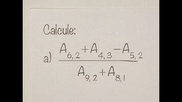MFUNA | AC4 - Calculando expressões que envolvam ARRANJOS
