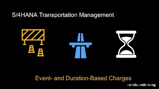 SAP S/4HANA  Transportation Management – Event- and Duration-Based Charges screenshot 1